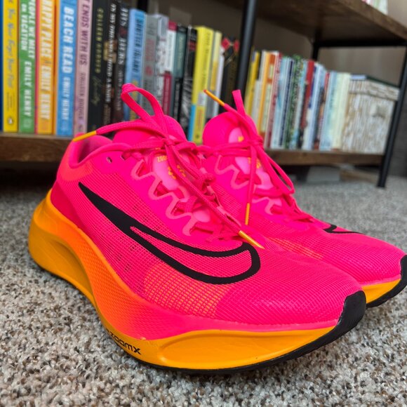 Nike Zoom Fly 5, men's size 11, hyper pink/laser - Picture 4 of 8